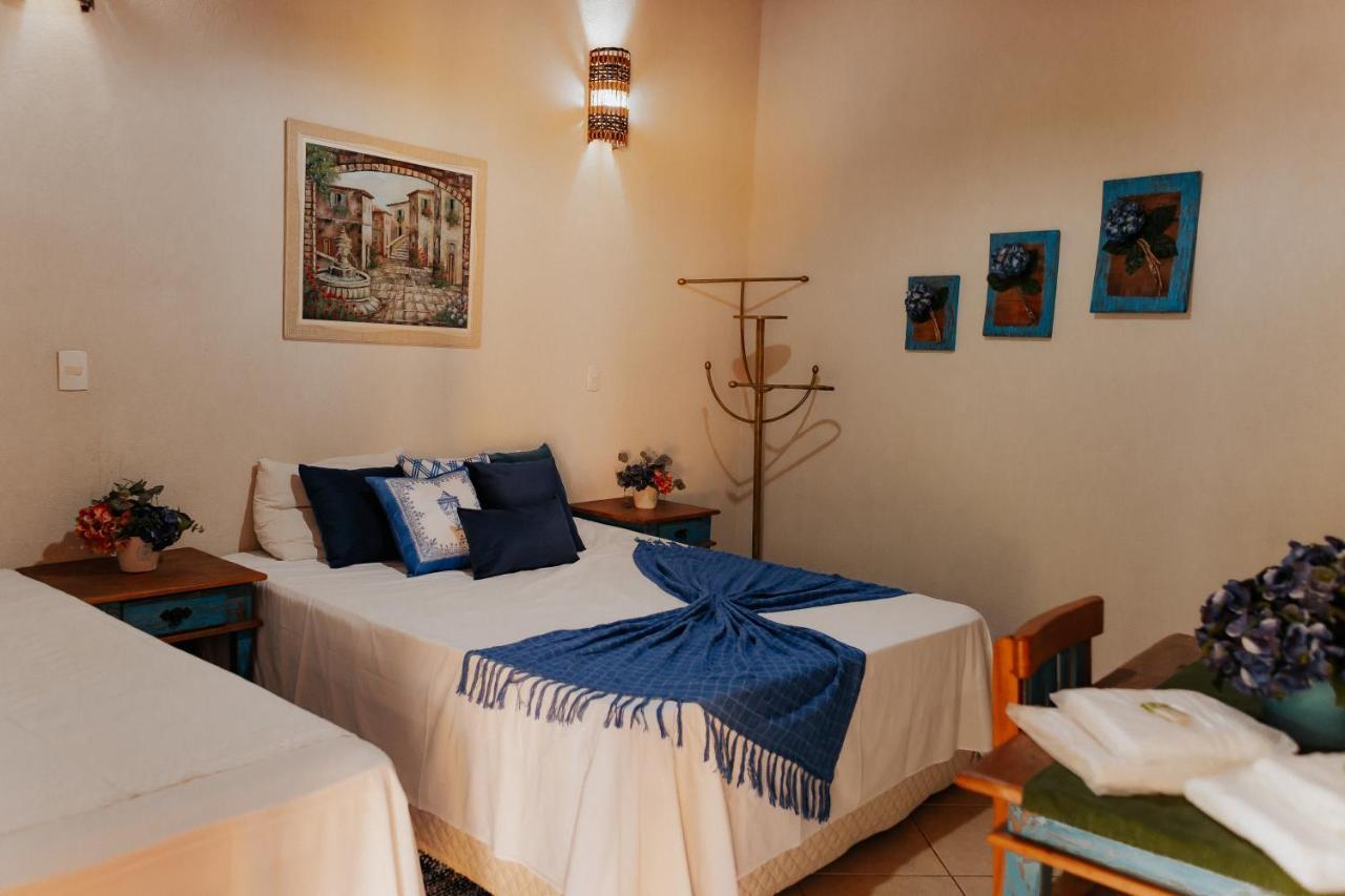 Hotel Pousada Chale Das Flores Sertãozinho Exteriör bild