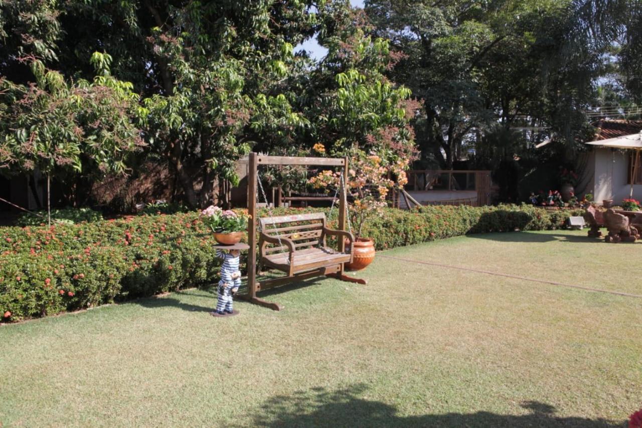 Hotel Pousada Chale Das Flores Sertãozinho Exteriör bild
