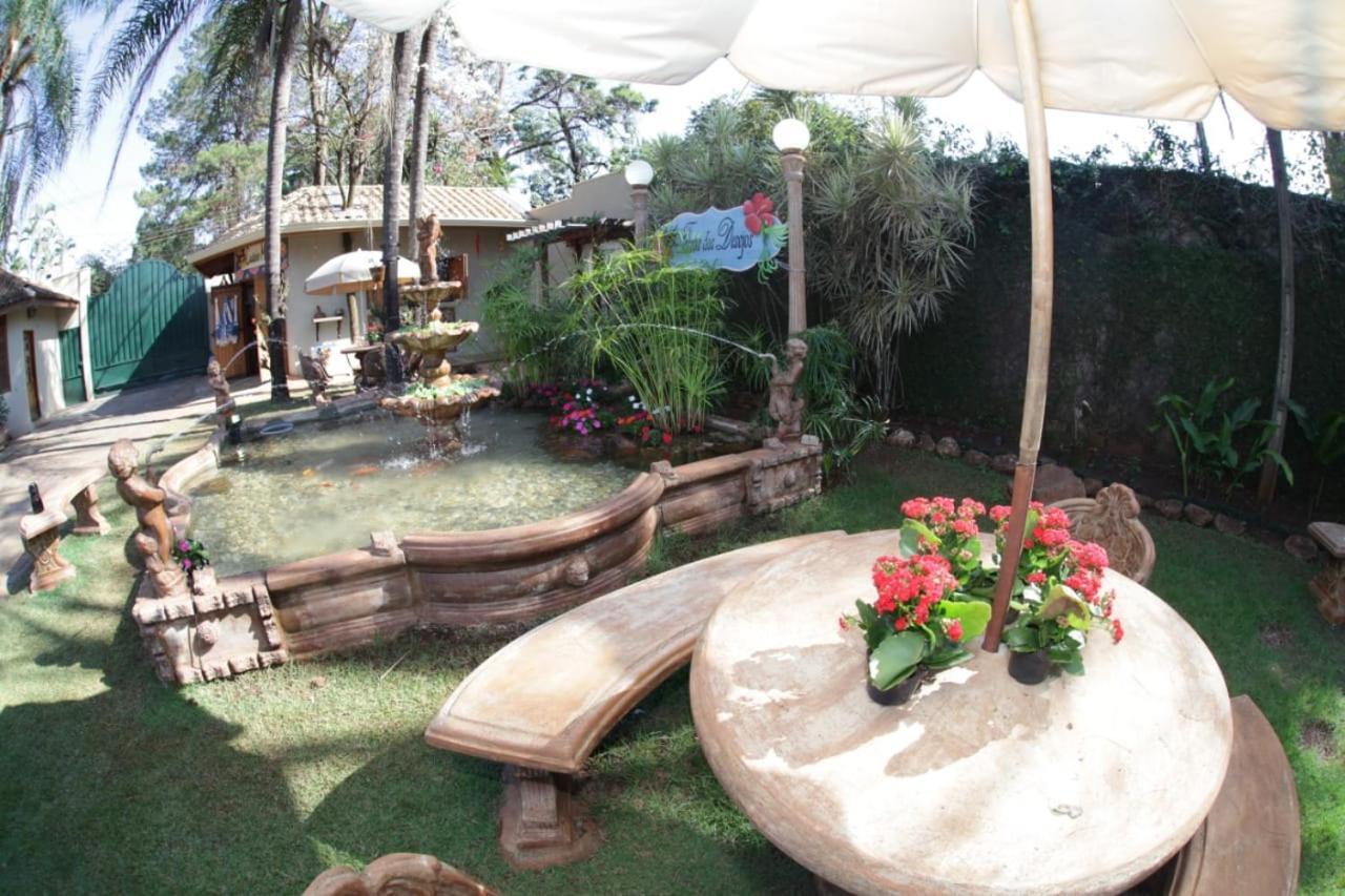 Hotel Pousada Chale Das Flores Sertãozinho Exteriör bild